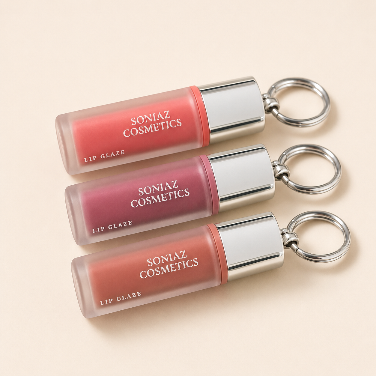Lip Glaze Keychain