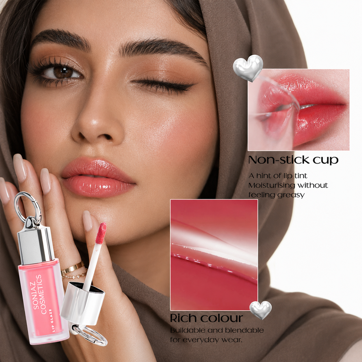 Lip Glaze Keychain
