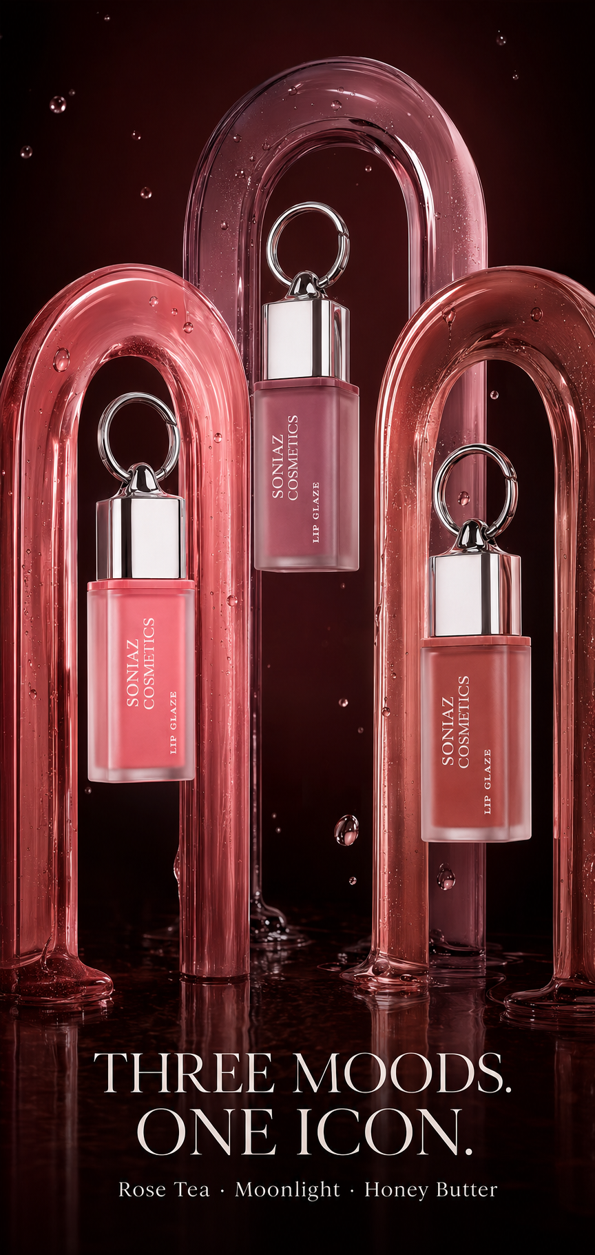 Lip Glaze Keychain